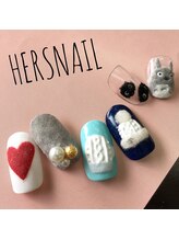 ベベ 伊丹店(BeBe)/ベロア　ニットネイル