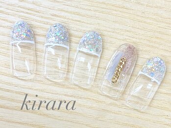 ネイルサロン きらら 藤沢本店/ストレートフレンチ