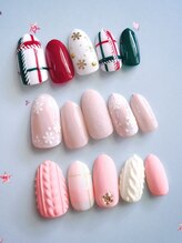 ネイルステーション ブルー(Nail Station BLUE)/クリスマスデザイン