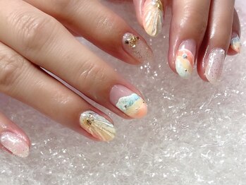 ネオリーブドレスネイルアンドアイラッシュ(Neolive dress nail&eyelash)/*定額コース¥10000*【dress】