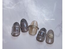 エンジェルガーデンネイル 池袋店(Angelgarden nail)/ブラウン｜ぷっくりネイル