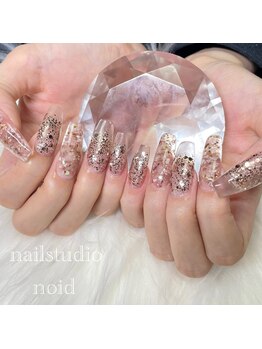 ノイド(noid)/押し花埋め込み/ラメグラ