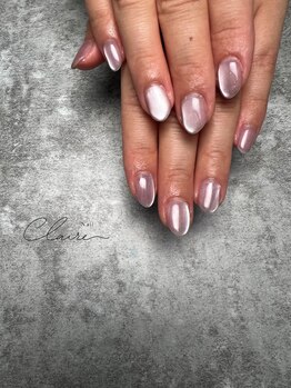 クレアネイル(claire.nail)/水光マグネットネイルネイル