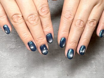 クラル 平塚店(CURAR)/星屑マグネットネイル