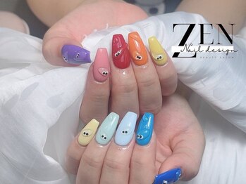 ゼン ネイル デザイン 池袋(ZEN NAIL DESIGN)/題長さだしやり放題×つけ放