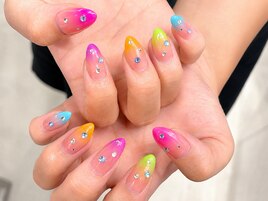 持ち込み☆海外風ネイル