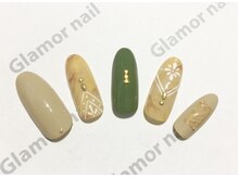 グラマーネイル(Glamor nail)/☆新作☆定額ネイルBクラス¥7800