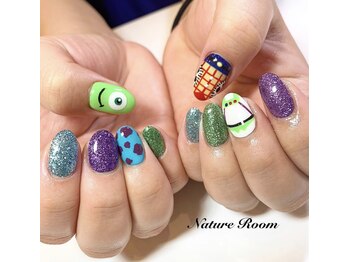 ネイルックバイナチュレルーム(Nailook by Nature Room)/ピクサーネイル
