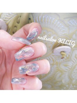ネイルサロン キリグ(KILIG)/奥行きオーロラニュアンス