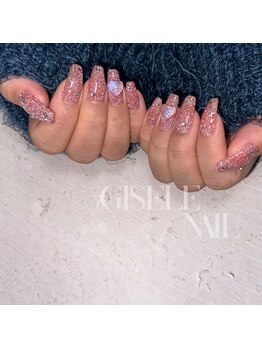 ジゼルネイル(Gisele Nail)/フラッシュ×ハート