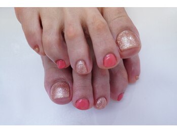 プチリリィ(Petit Lily)/ラメとカラーのmix