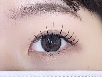 リッチアイブロウサロンエビス(Rich Eyebrow Salon EBISU)の写真/従来のエクステより大幅に軽く、負担の少ないフラットラッシュ♪ハリウッドブロウリフトと同時施術も可能★