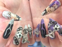 ゆびノさき/ブルーロックネイル