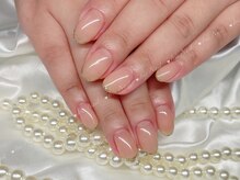 アイリスネイル 大塚(Iris Nail)/カラーフレンチ／ラメフレンチ