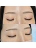 【メイク付き♪】骨格に合わせたオーダーメイド眉デザイン眉wax+間引きカット
