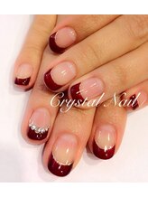 クリスタルネイル ボンベルタ橘店(CRYSTAL NAIL)/フレンチネイル