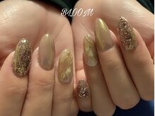 ネイルサロン ブルーム(BLOOM)/ラメ＆ミラーネイル705