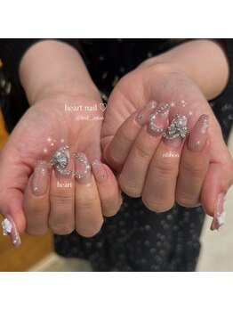 リンドネイル バイ モカ アンド ララ(Lind nail by moca and LaLa)/ピンクネイル