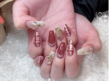 レアネイル 新宿(le'a nail)/チェックデザイン