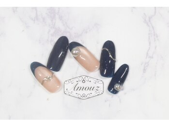 アモウズ(Amouz)/定額【テーマ:ネイビー】3