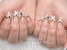 夏★ドットネイル