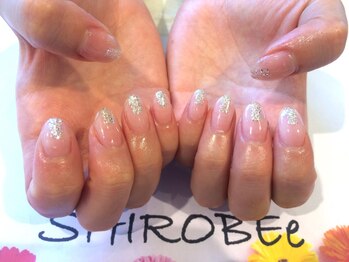 トータルサロン 白べぇーっ プラス/おしゃれラメネイル☆