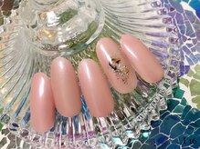 ネイルサロン カラーエイト(Nailsalon COLOR.8)/シンプル・ラメ・シェルネイル