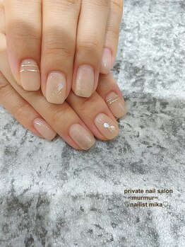 プライベート ネイルサロン マーマ(murmur)/お上品ネイル