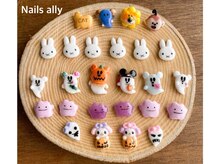 ネイルズアリー 立川店(Nails ally)/ハロウィンネイル×3D×キャラ