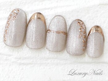 ラグジュアリー ネイルズ(Luxury Nails)/マグネット*アニマルNail