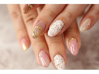 ネイル シャンブル(nail CHAMBRE)/ツイードネイル