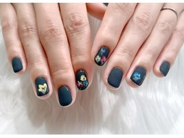 お花ネイル