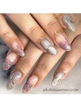 エム(M)/梅雨ネイル☆