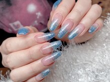 レアネイル 新宿(le'a nail)/ラメグラデーション