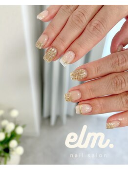 エルム(elm.)/ツイードネイル