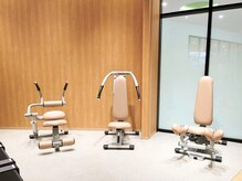 ハルメクジム(ハルメクGYM)/筋トレマシンは3台あります