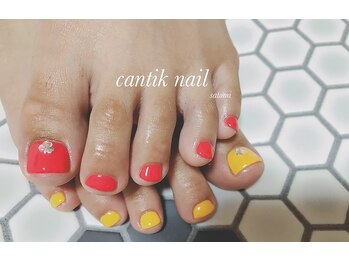 チャンティックネイル(cantik nail)/FOOT定額Delapan