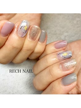 レッシュネイル サロンアンドスクール(RECH NAIL salon&school)/アジサイカラー*