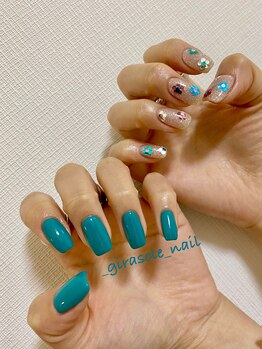 ジラソーレ(girasole)/キラキラネイル