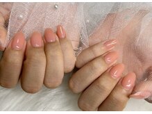 似合わせワンカラーネイルで就活にも