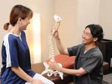 HCIヘルスケアラボの雰囲気(当店はカウンセリング重視!姿勢のお悩みなど教えてくださいね!)