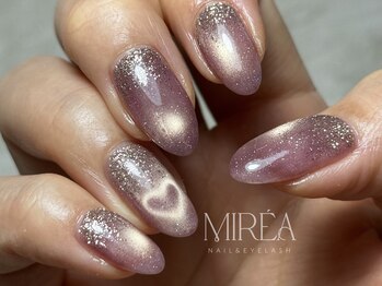 ミレア(MIREA)/ハートマグネットネイル