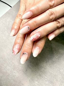 ラキネイル(LAKI Nail)/桜ネイル