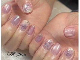 紫陽花ネイル