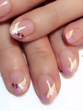 クリスタルネイル ボンベルタ橘店(CRYSTAL NAIL)/フレンチネイル