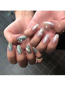 グラマラス アンジェアイ 荻窪店(glamourous ange eye)/Ｖカットネイル