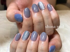 ワンカラーマグネットネイル♪