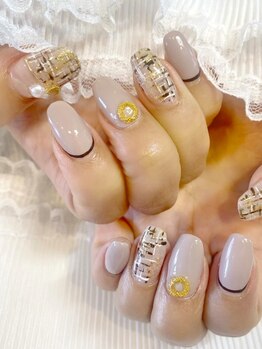 アミリネイル(amili nail)の写真/大人女性のための上質サロンでワンランク上のネイルをご提供＊大人可愛い・キレイめ・キラキラネイルも◎