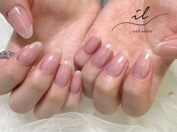 イル 神戸店/自爪風ネイル