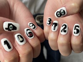 フリーアート♪個性派ネイル